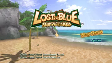 Lost in Blue- Shipwrecked screen shot title